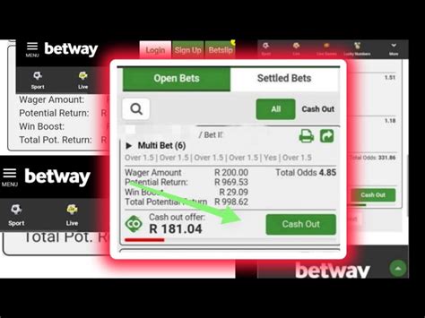 How to use Betway's Cash Out Feature .